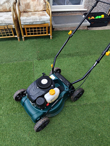 Petrol push rotary lawn mower - push,