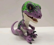Fingerlings Raptor STEALTH Green Dinosaur Velociraptor WowWee Untamed Batt Inc