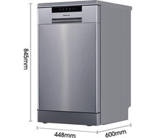 Hisense Slimline Silver