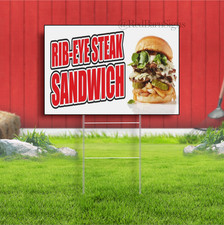 RIB-EYE STEAK SANDWICH Indoor