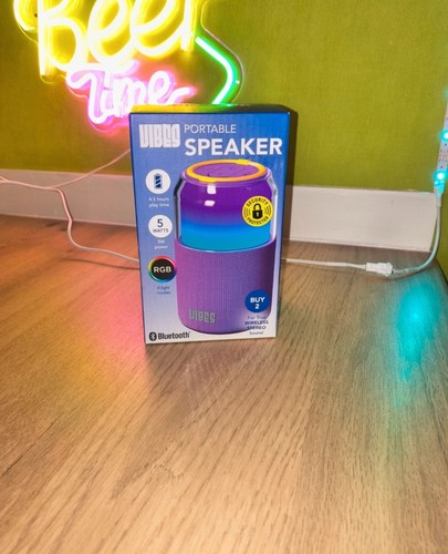 Portable bluetooth speaker - speaker, rgb