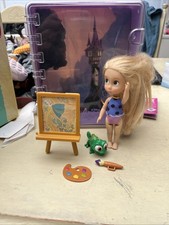 Disney Animator Rapunzel Doll With Figures Tangled Mini toy box29