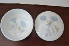 WEDGEWOOD ICE ROSE DESIGN BONE