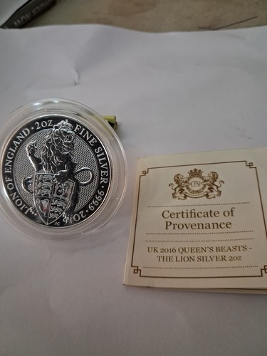 2016 2oz queens beasts - 2oz,