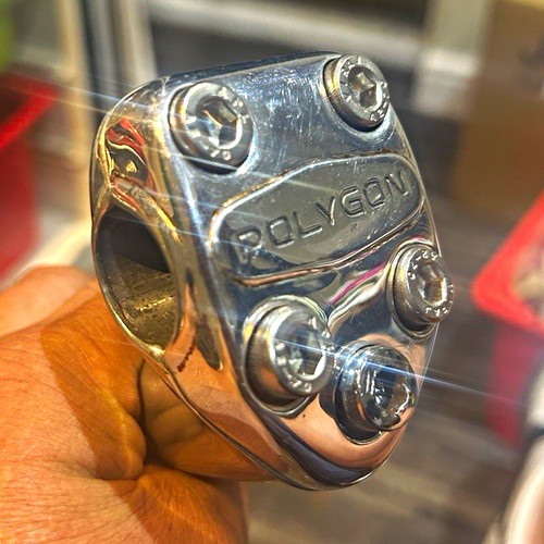 Raleigh burner polygon silver - burner,