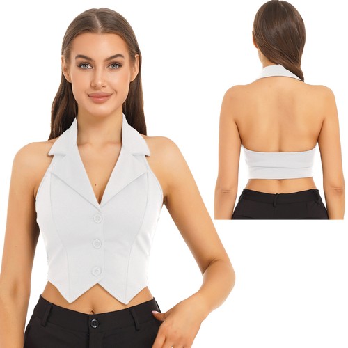 Women tuxedo waistcoat vest - uk,