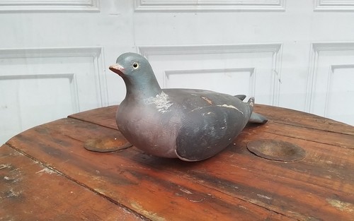Antique rare wooden pigeon - rare,