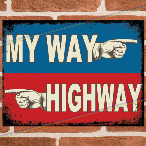 Way highway funny metal - way,
