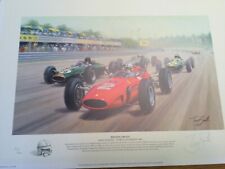 JOHN SURTEES - WORLD CHAMPION 1964 LTD 303/600 SIGNED PRINT BY TONY SMITH