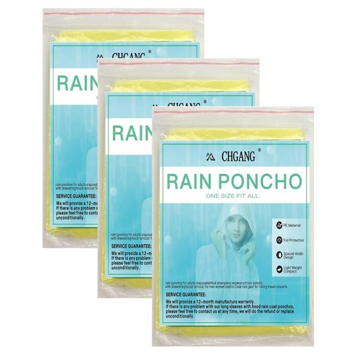 Chgang pack rain poncho - chgang,