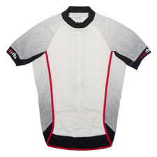 ZERORH Cycling Womens Jersey White 1/2 Zip L