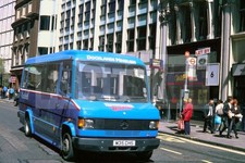 35mm Slide Docklands Minibuses