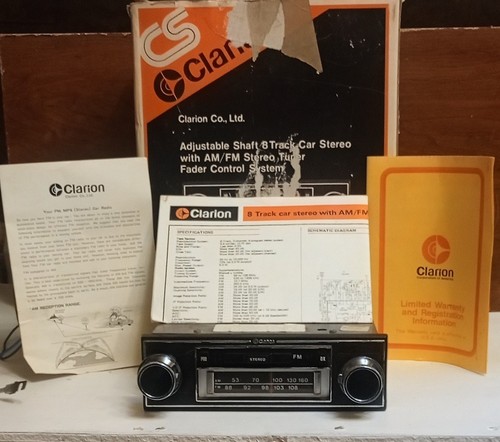 Tested clarion 623b fm - pe-623b, am/fm