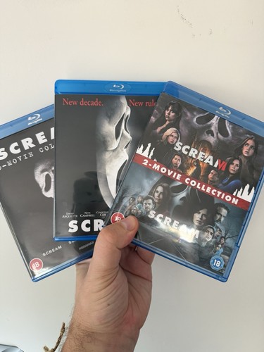 Scream blu ray collection - scream, blu-ray