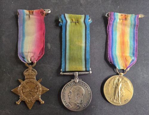 Lond medal trio - r.,