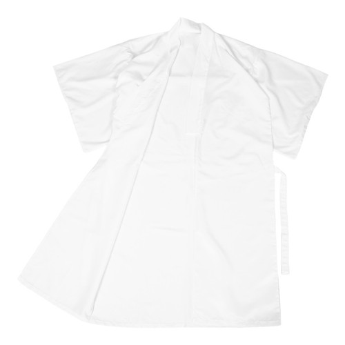 White polyester kimono inner - polyester,