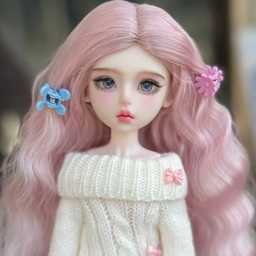Inch height girl doll curly - doll,