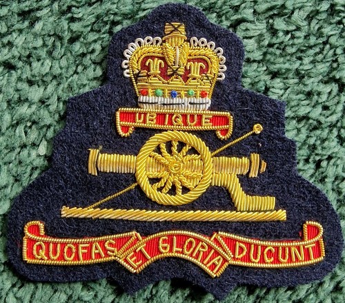 Royal artillery bullion wire - artillery,