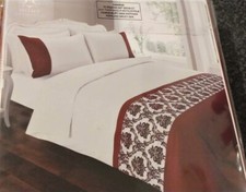 Double bedding set flocked - double,