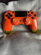 Custom PS4 Wireless Controller Mod PlayStation 4 Dualshock Pirate Gold Orange