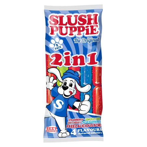 Pack ice pops in - 8, 2-in-1