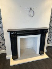 GRANITE FIREPLACE SURROUND COMPLETE WITH ALL