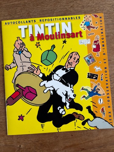 Tintin moulinsart sticker - a,
