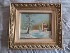 Original Vtg Oil Painting