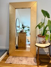 Gold Leaf Upcycled Extra Large Mirror