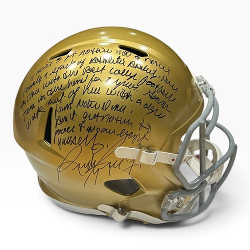 Rudy ruettiger signed notre - rudy,