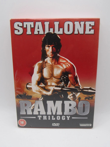 Rambo trilogy dvd film box - (dvd,