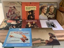 LASERDISC JOB LOT Bundle 8 x Vintage Movies - Cult Classic Films