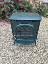 Wood Burning Stove, Jotul No3 , 6 Kw, Green. 