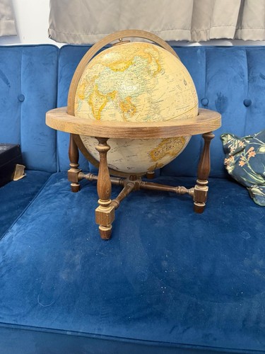 Large world globe - large,