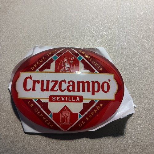 Cruzcampo beer oval - beer,