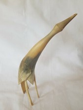 Buffalo Horn Stork Ornament