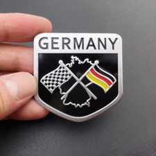 3D German Flag Emblem Grille