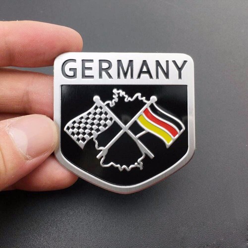 German flag emblem grille - german,