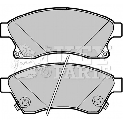 Brake pads set - pads,