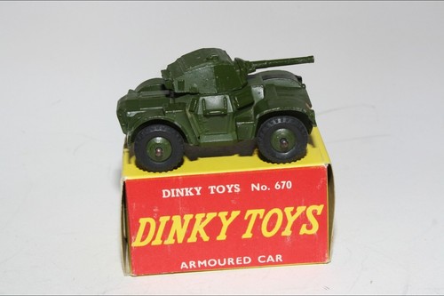 Dinky 670 armoured car vgc - 670,