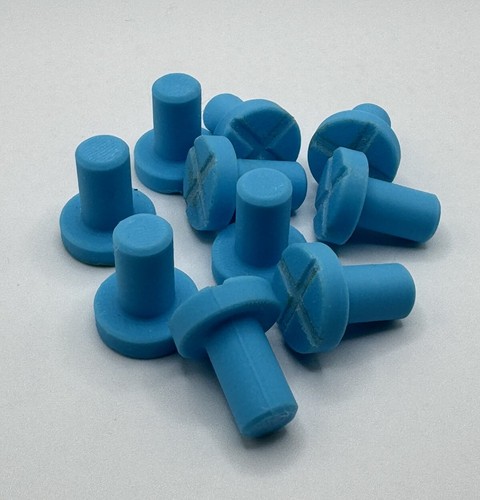 10pc plastic textured coral - plastic,