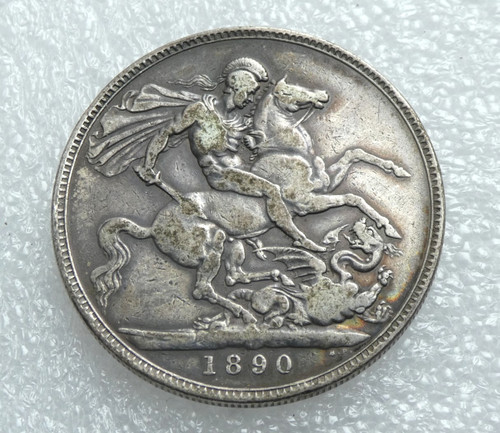 1890 victoria one crown - 1890,