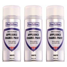 3x Bartoline Appliance Enamel