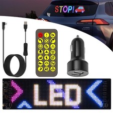 Car RGB LED Sign Scrolling