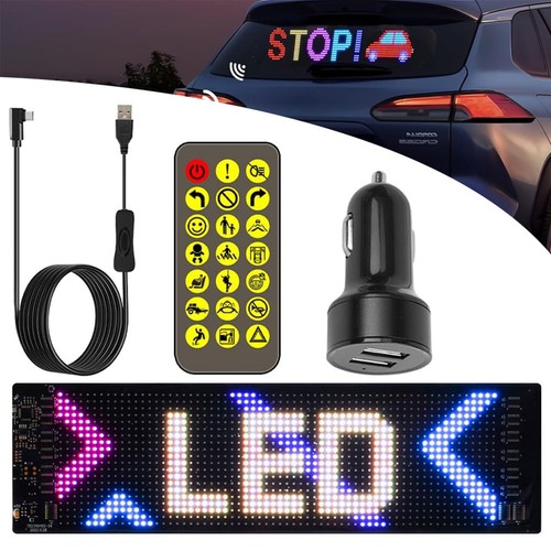 Car rgb led sign scrolling - rgb,