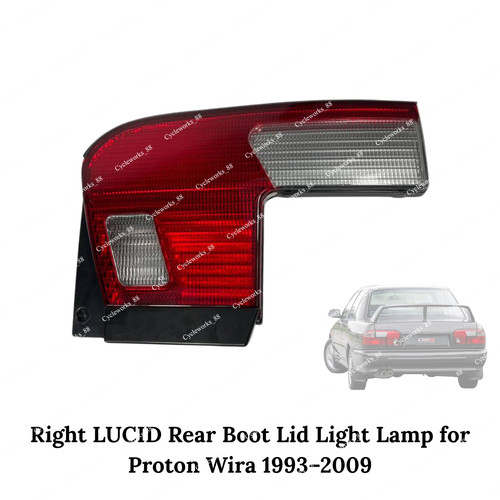 Right rear boot - right, lid