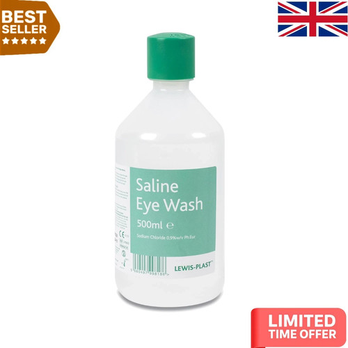 Saline eye wash solution - wash, 500ml