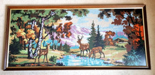 Vintage stag deer - vintage,