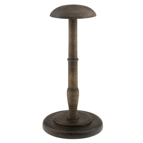 Vintage style wooden wood hat - vintage,