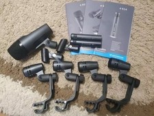 NEW Drum Kit Sennheiser 600 e600 Drum Mic Package with e602 e604 e614 UK